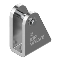 Опорная стойка по стандарту ISO 6432 KVBN для круглого пневмоцилиндра KVNU