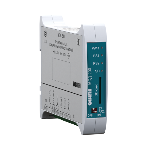 МСД-200 опрос и архивирование параметров по сети RS-485 ОВЕН от официального дилера