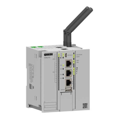 ПЛК210-4G высокопроизводительный программируемый контроллер для территориально распределенных систем ОВЕН от официального дилера