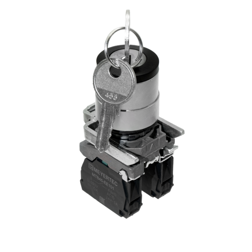 Металлические селекторные переключатели MTB4-BG, IP66, с ключом Ronis 455, Meyertec